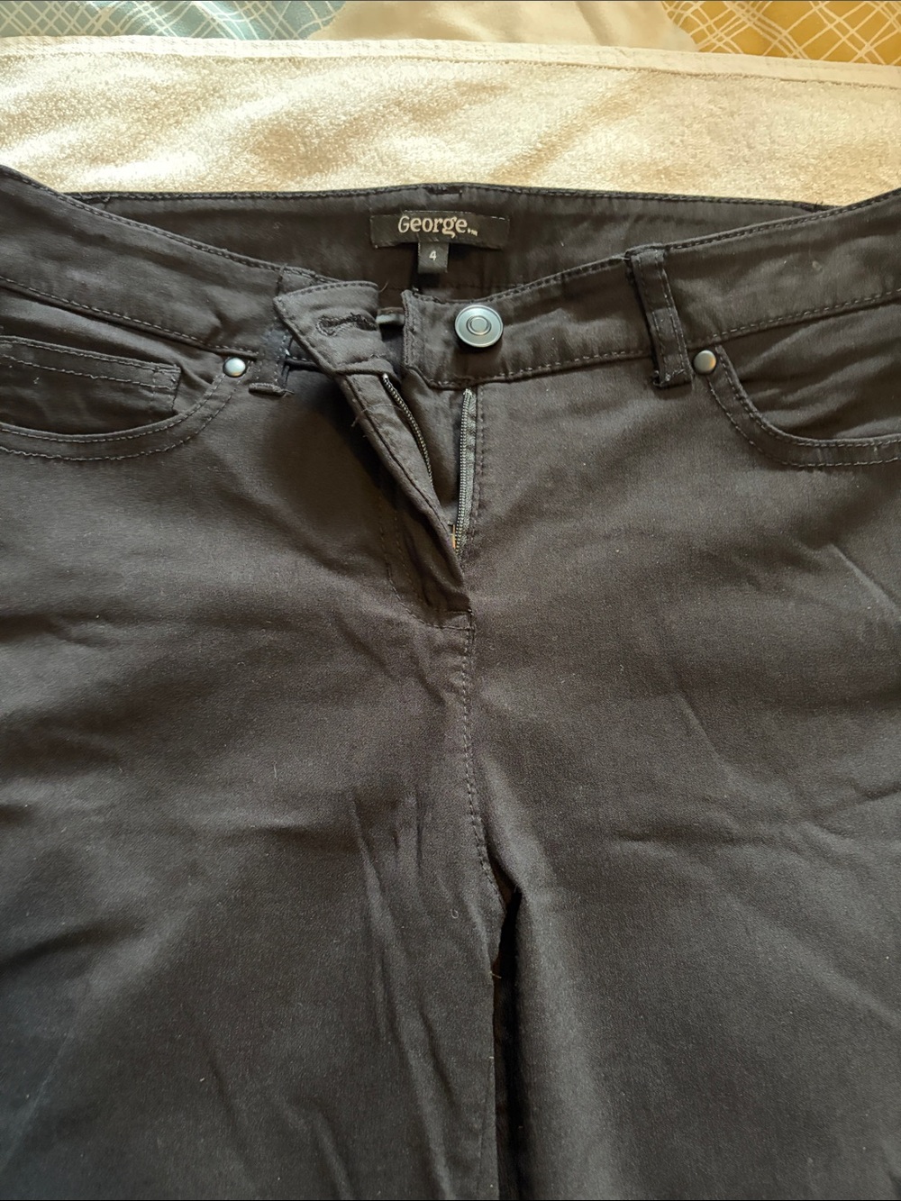 George Black Stretch Skinny Jeggings
